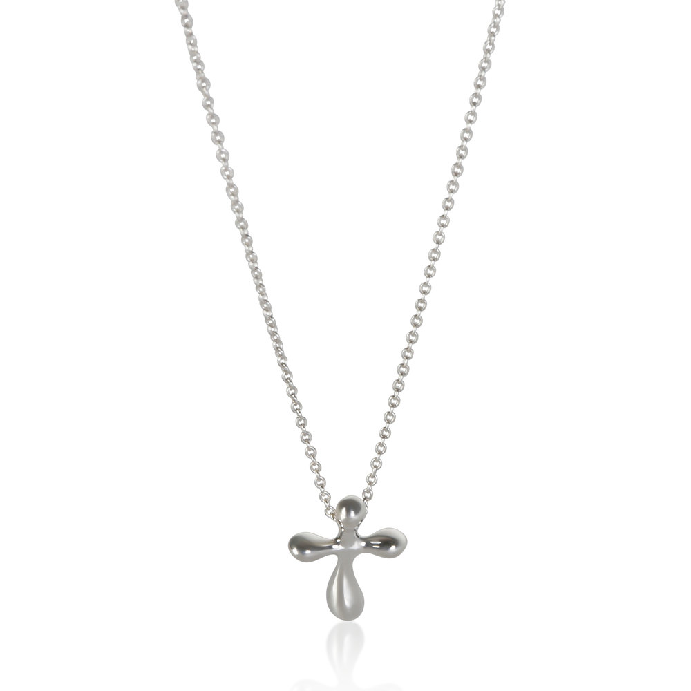 Tiffany & Co. Sterling Silver Elsa Peretti Cross Pendant